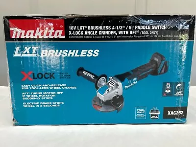 New Makita XAG26Z 18V LXT Cordless Angle Grinder Tool-Only NEW • $149.99