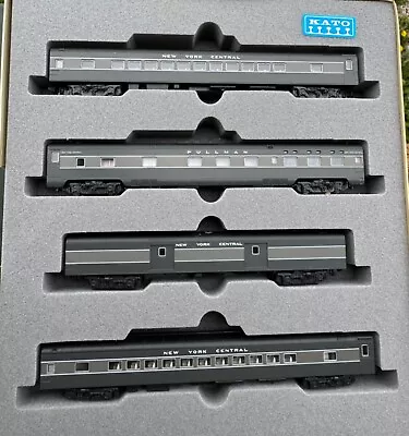 N Scale 1:160 KATO Set Of 4 Smoothside Cars - NYC Set 106-023 • $142