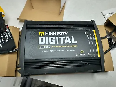 Minn Kota MK-220D 2-Bank X 10a #1822205 • $150