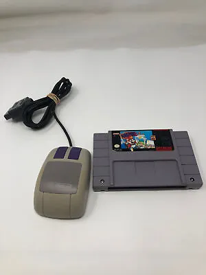 Mario Paint SNES With Mouse • $25.89