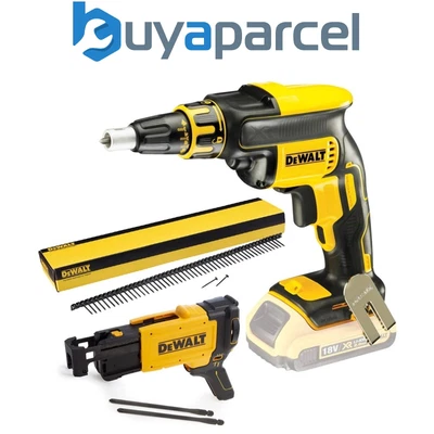 £207.99 • Buy Dewalt DCF620N 18v XR Brushless Collated Autofeed Screwdriver DCF6202 + Screws
