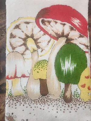 Dishman Vintage 1970s Mushroom Towel • $15