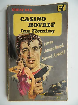 CASINO ROYALE  By Ian Fleming 1st Edition 3rd. Printing 1958  Sam Preffer Cover • £14.99