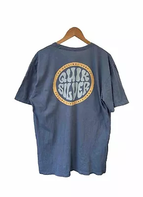Quiksilver Surf T Shirt Blue  Men’s Size XL  • $25