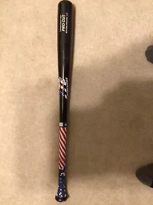 Marucci USA Professional Cut Wood Baseball Bat - USA Flag On Black 31” • $10