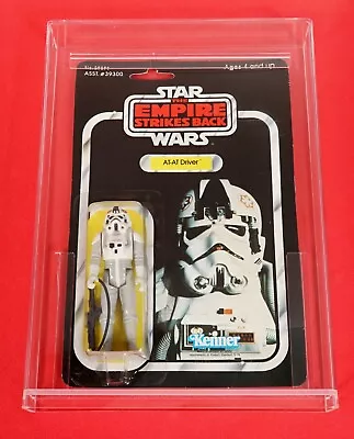 1981 Star Wars ESB Empire Strikes Back AT-AT Driver Figure 41 Back E MOC Carded • $749.99