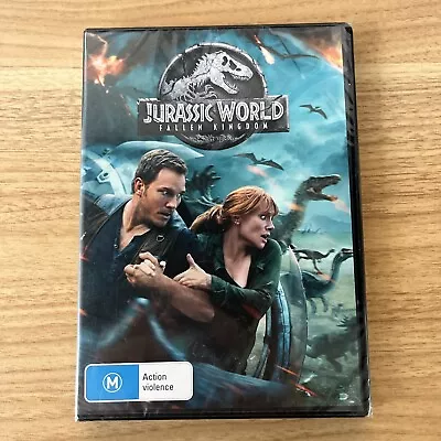 Jurassic World Fallen Kingdom (DVD 2018) Brand New Sealed Region 2/4 Free Post • $7.01