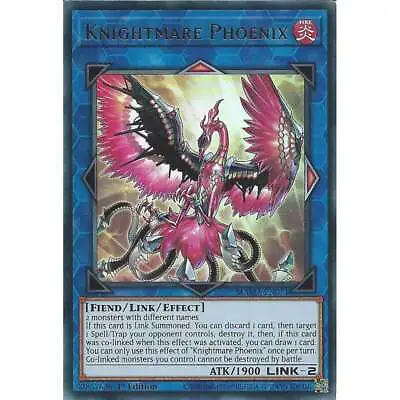 MAMA-EN071 Knightmare Phoenix : Ultra Rare  1st Edition YuGiOh Trading Card Game • £1.60