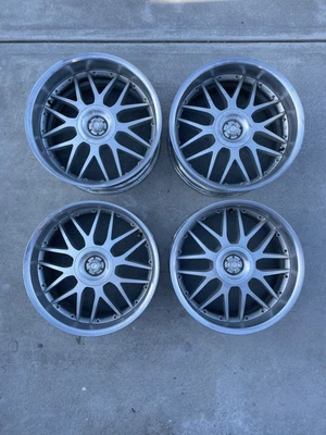 $1499.99 • Buy Super Rare JDM 18”Racing Hart C4 2pc Forged Wheels 18x8 18x9 4x100 5x100