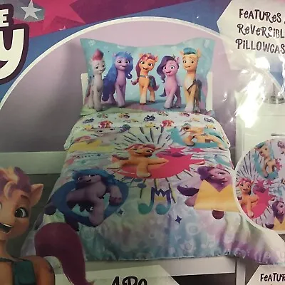 My Little Pony 4pc Toddler Bed Set • $39.90