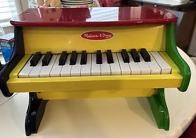 Melissa And Doug Learn-to-Play Piano 1314 With 25 Keys Used  • $39.95