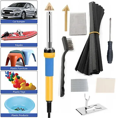 Soldering Iron Plastic Welding Welder Car Bumper Dashboard Repair Tool AU Plug • $23.99