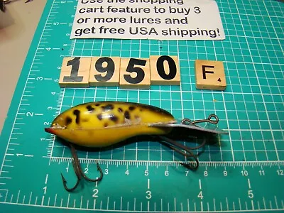 V1950 F Arbogast Mud Bug Fishing Lure • $9.95