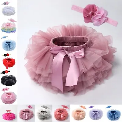 £8.32 • Buy UK Infant Baby Girls 1st Birthday Outfit Romper Cake Smash Tutu Skirts Newborn