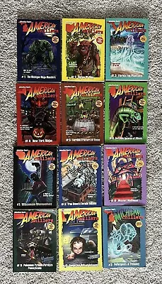 American Chillers & 1 Michigan Chiller Signed By Jonathan Rand LOT Of 12 BOOKS • $29.95