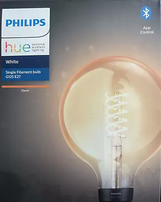 PHILIPS Hue G125 Bulb - White Ambiance - Filament Screw Globe - E27 - Dimmable • $69