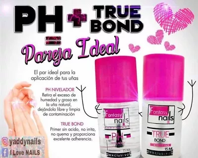 FantasyNails-- 2PC PH BOND DEHYDRATOR ( Nail Prep) 0.5oz/15ml • $11.98