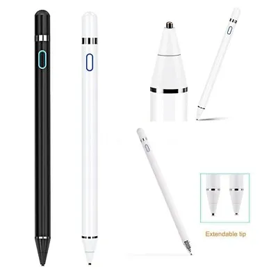 Universal Capacitive Active Stylus Touch Screen Pen Smart For IOS/Android IPad • £10.99