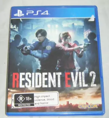 Sony PlayStation 4 PS4 Game - Resident Evil 2 • $29.99