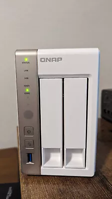 QNAP TS-251 1x 2TB SATA HDD 2.41GHz 8GB RAM NAS SERVER WITH POWER SUPPLY • $160