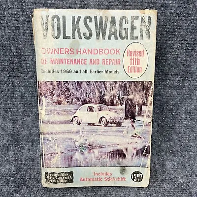 Volkswagen VW Fastback Bug Beetle 1949-1969 Tune-up Service Repair Manual • $19.95