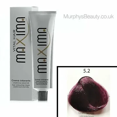 Maxima Professional Hair Colour (100ml) (5.2 Light Irisee Brown) • £7.50