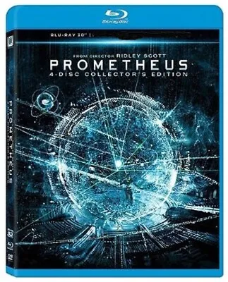 Prometheus 3D (Blu-ray) DISC & COVER ART ONLY NO CASE NEW UNUSED CONDITION SHIPS • $6.48