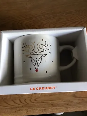 Le Creuset Christmas Mug. Reindeer • £15