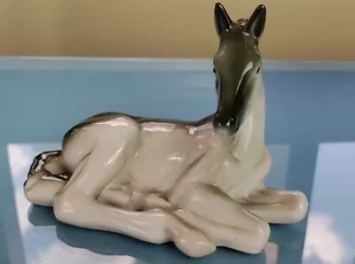 Beautiful VTG Hand Painted Porcelain Lomonosov Horse Made In Russia • $40