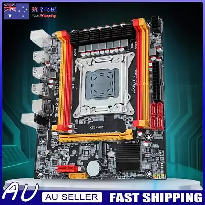 X79 Motherboard Set NVME M.2 SSD LGA 2011 Desktop Motherboard 6*USB2.0 Interface • $60.59