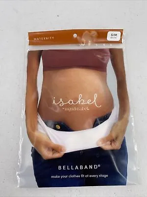 Bellaband Isabel Ingrid + Isabel Maternity S/M White Belly Band • $5.94