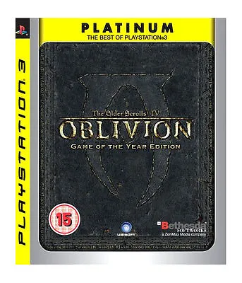 The Elder Scrolls IV: Oblivion: Game Of The Year Edition (PS3) Adventure: Role • £4.27