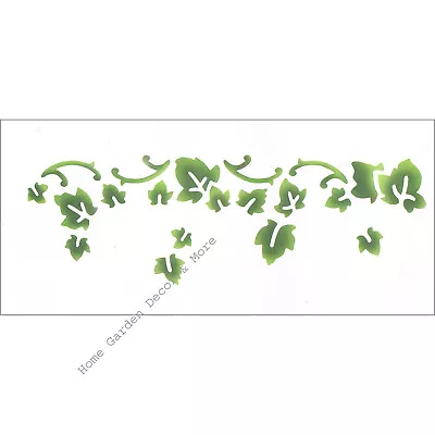 PLAID Simply Wall Floor Furniture STENCILS 29766 IVY Leaves Vines 8 X18  • $7.99