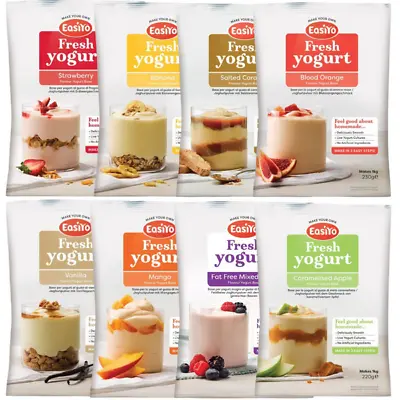 EasiYo Yogurt 8 Sachet Pack | Everyday Mixed 8 Count • £27.99