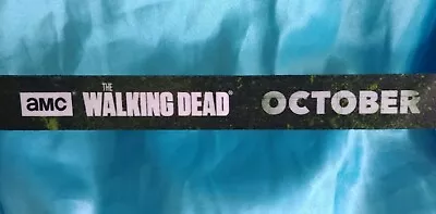 AMC Walking Dead October Green Keychain Id Card Lanyard • $13.99