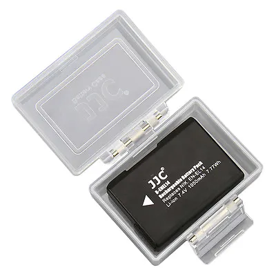 New JJC BC-1 Hard Case For Camera DSLR Battery Protection Dust Water-resistant • £8.16