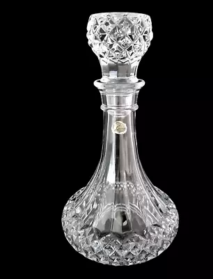 Ship Decanter Cristal D'Arques Lead Crystal Glass 70cl Anniversary Birthday Gift • £24.95