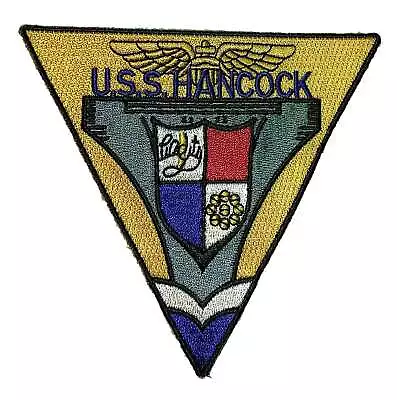 USS Hancock CV-19 Patch – Sew On • $13.99