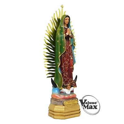 ValuueMax™ Our Lady Of Guadalupe Statue Finely Detailed Resin 12 Inch Tall  • $40