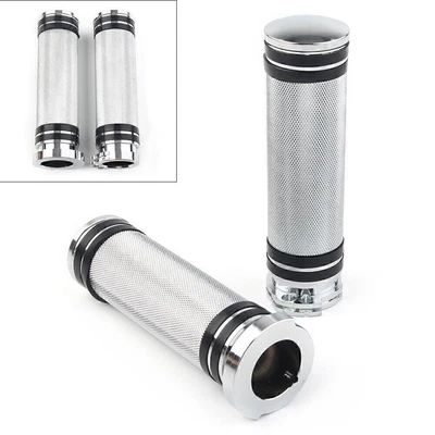 $20.43 • Buy Handlebar Hand Grips For Sportster Dyna Softail Touring V-Rod VRSC XL XR