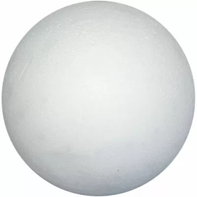 4 Large White Polystyrene Balls 15cm Sphere Lightweight Round Craft • $18.45