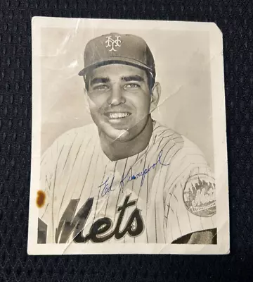 VINTAGE Ed Kranepool New York Mets Autograph Picture Photo 4in X 5in RARE • $4.95
