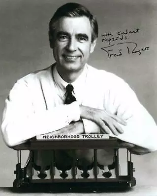 REPRINT - MR. ROGERS NEIGHBORHOOD Fred Autographed Signed 8 X 10 Photo Poster RP • $6.99