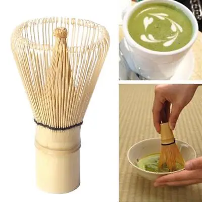 Powder Whisk Green Tea Powder Preparing Brush Matcha Ceremony Bamboo Chasen BEST • £4.06
