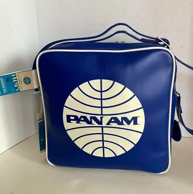 PAN AM  Defiance  Bag Originals Certified Vintage Style Pan Am Blue NWT • $94
