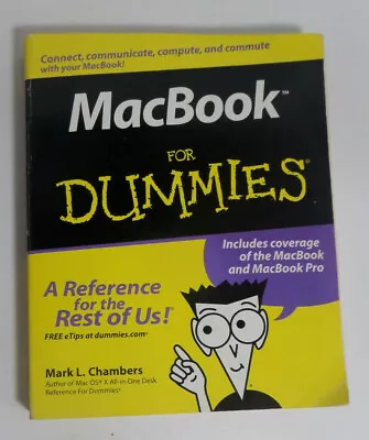 MacBook For Dummies By Mark L. Chambers (2006 Paperback)(SU2) • $8.98