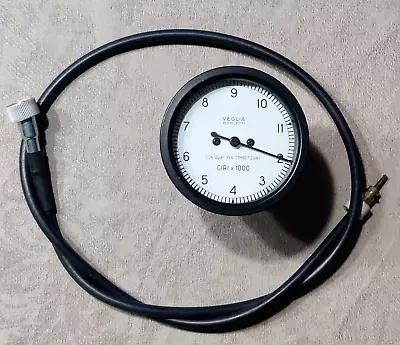 DUCATI 175 250 350 450 900 MOTO GUZZI MV AGUSTA TACHOMETER + 1000mm Cable • $216.14