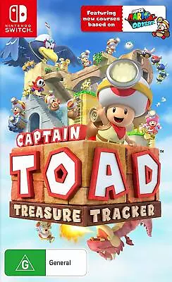 Captain Toad Treasure Tracker Nintendo Switch NS Family Kids Fun Adventure Game • $79