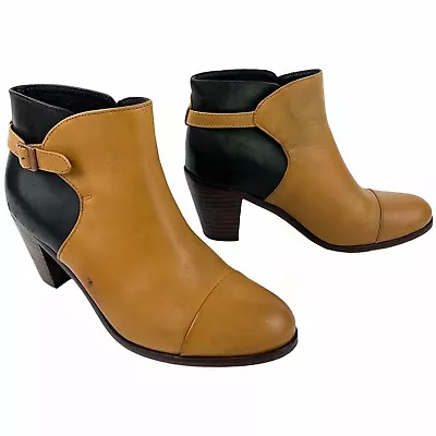 Wolverine 1000 Mile Womens Dress Ankle Boot Brown Black Leather Size 7.5 B • £63.24