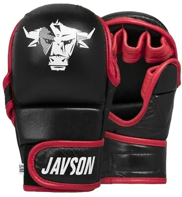 MMA Boxing Gloves Leather Grappling Punching Training Sparring Fighting Wraps • $24.99